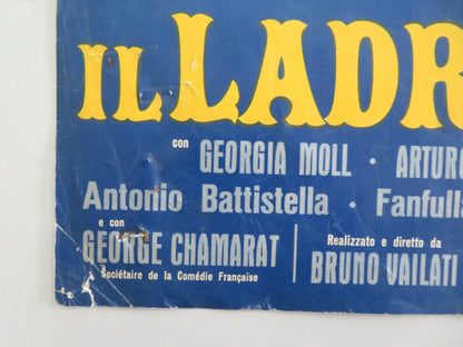 The Thief of Baghdad - D Italian Fotobusta Poster Steve Reeves Giorgia Moll 1961