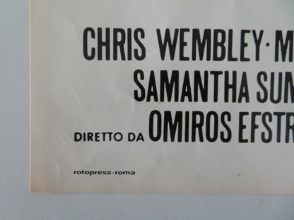 The Ceremony - C Italian Fotobusta Poster Hristos Nomikos Maria Konsta 1977