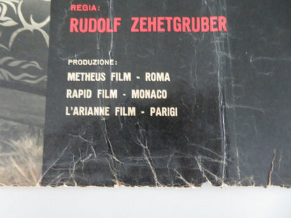 Secret of the Chinese Carnation - B Italian Fotobusta Poster Harris 1964