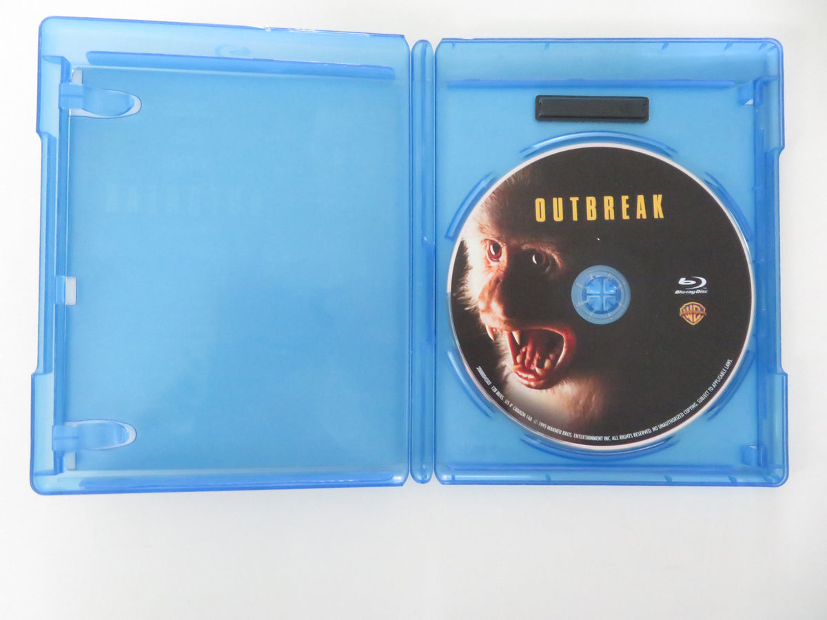 Outbreak (BLU-RAY) Dustin Hoffman Rene Russo Morgan Freeman 1995