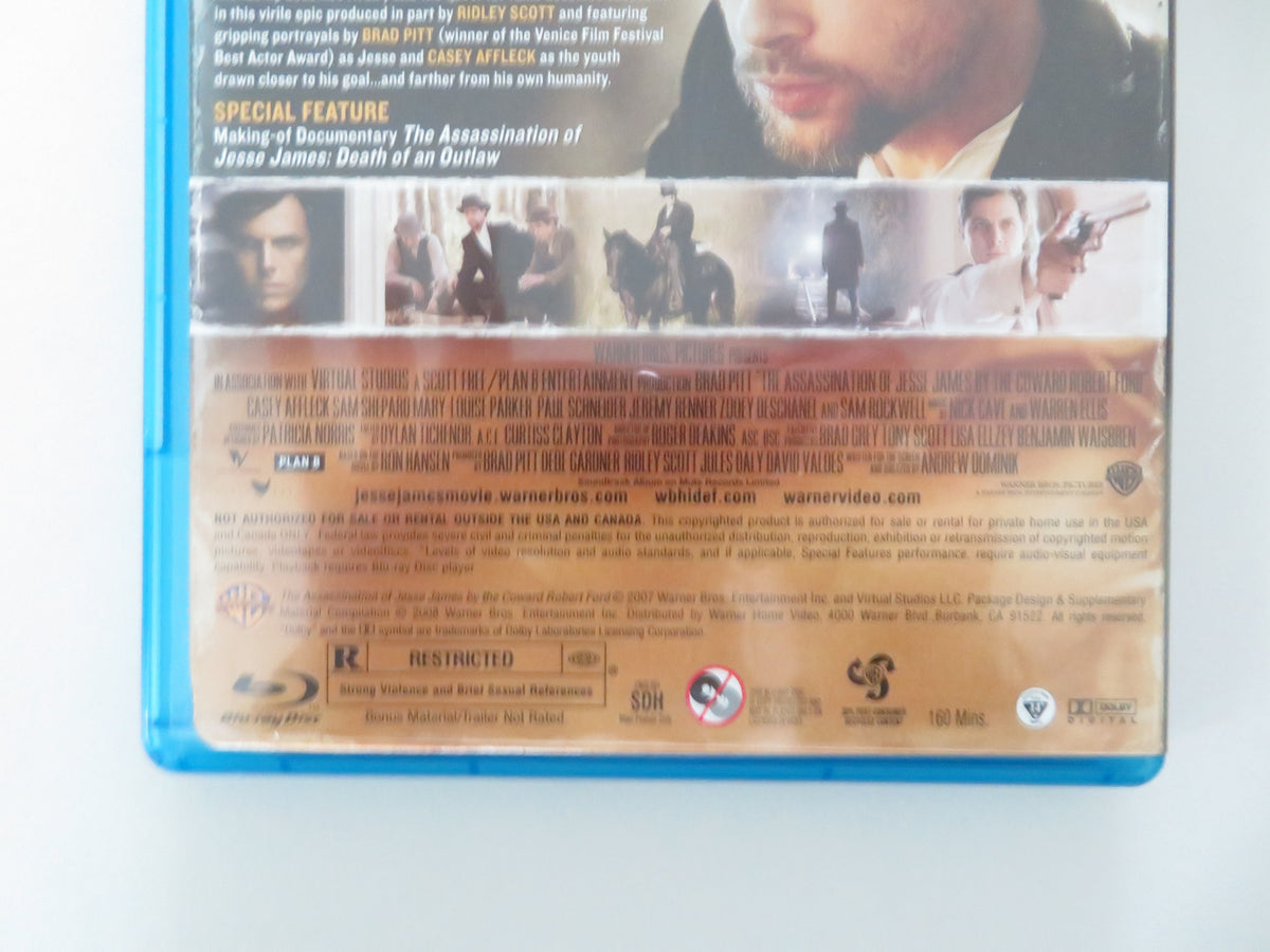 The Assassination of Jesse James by the Coward... (BLU-RAY) Brad Pitt 2007