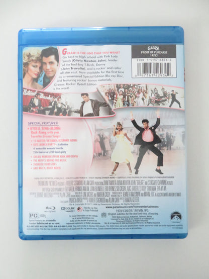 Grease (BLU-RAY) John Travolta Olivia Newton-John Stockard Channing 1978