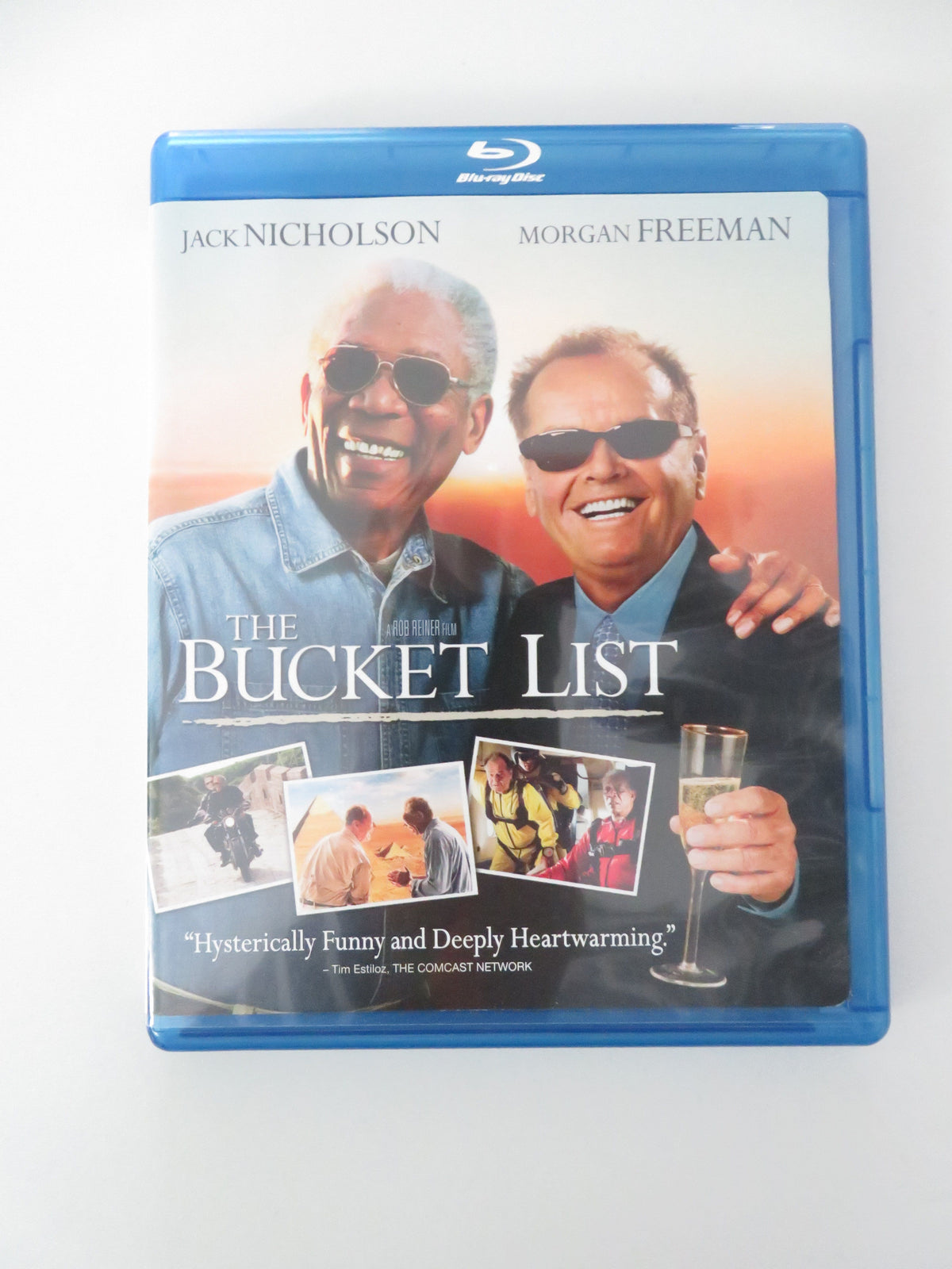 The Bucket List (BLU-RAY) Jack Nicholson Morgan Freeman Sean Hayes 2007