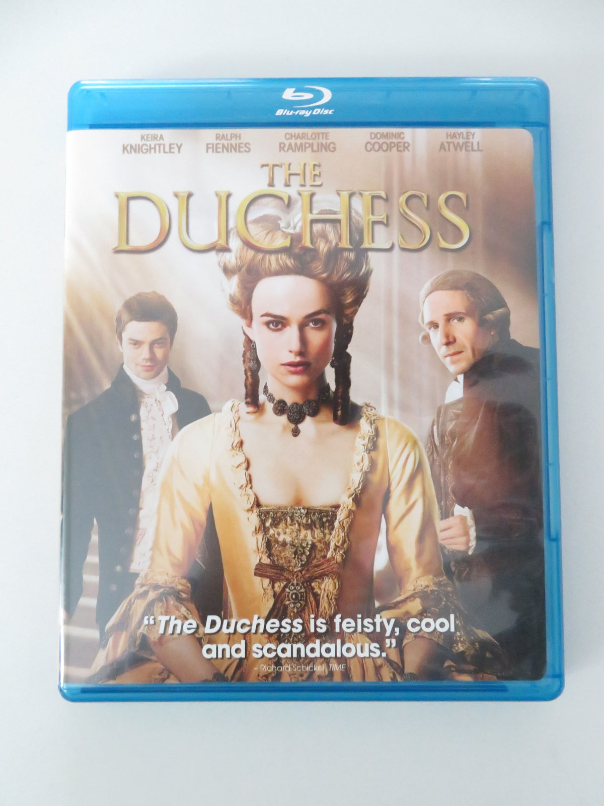 The Duchess (BLU-RAY) Keira Knightley Ralph Fiennes Dominic Cooper 2008