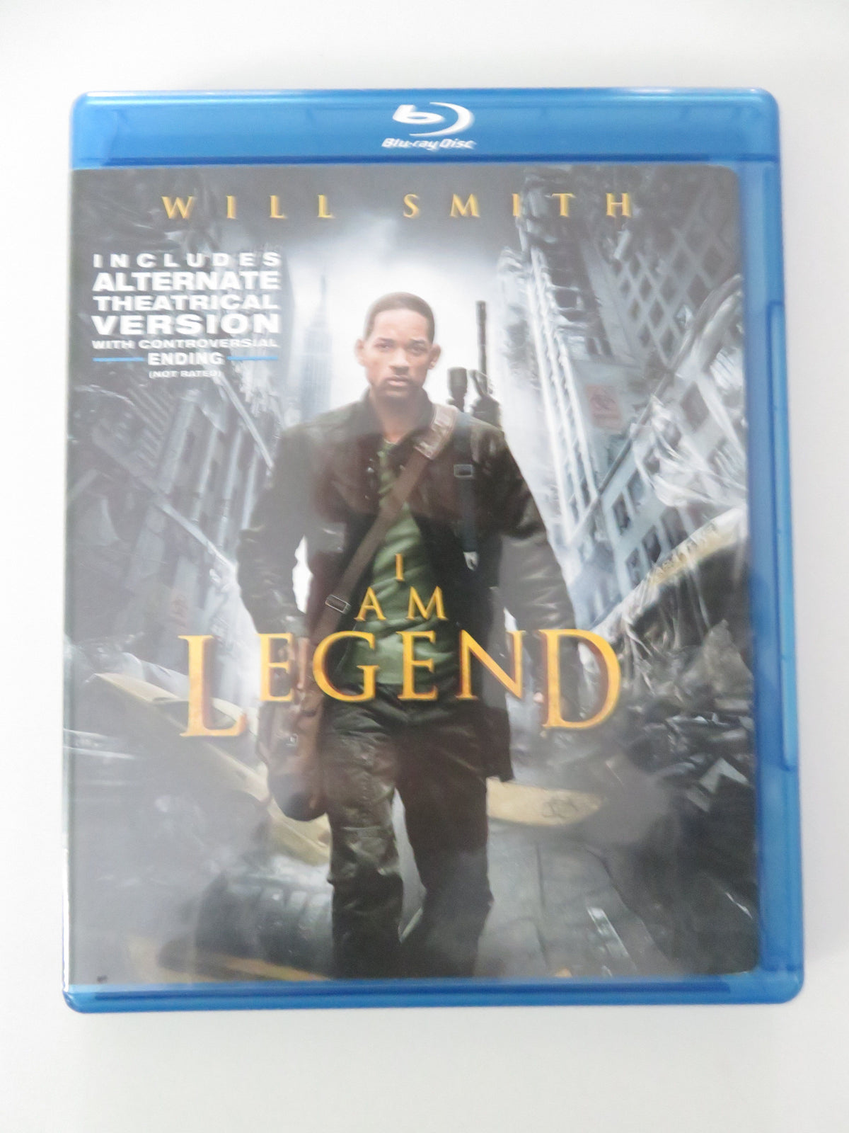 I Am Legend (BLU-RAY) Will Smith Alice Braga Charlie Tahan 2007