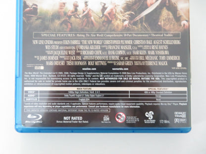 The New World - The Extended Cut (DVD) Colin Farrell Christopher Plummer 2005