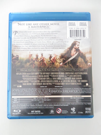 The New World - The Extended Cut (DVD) Colin Farrell Christopher Plummer 2005