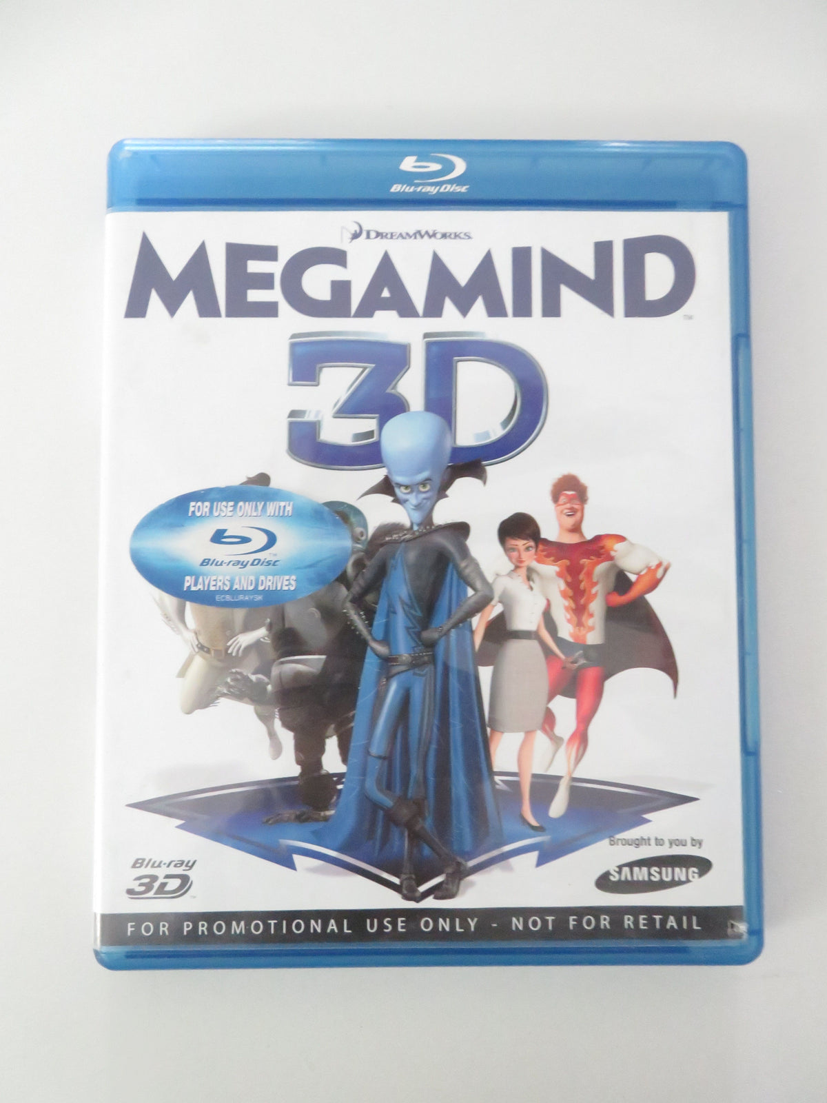 Megamind - 3D (BLU-RAY) Will Ferrell Jonah Hill Brad Pitt 2010 Region Free