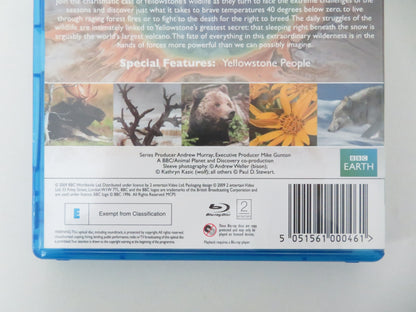 Yellowstone (BLU-RAY) BBC Earth Peter Firth Dick Powell 2009 Region B