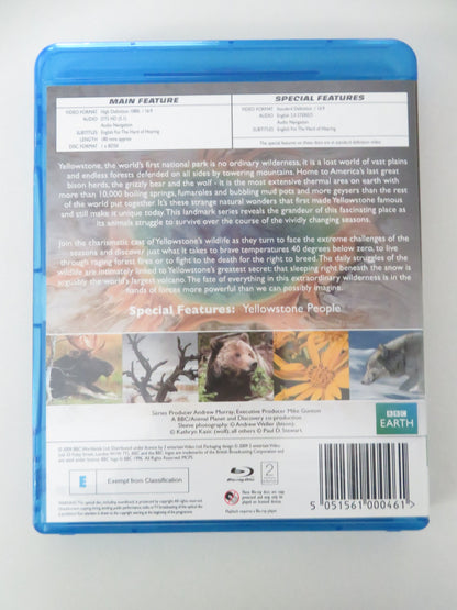Yellowstone (BLU-RAY) BBC Earth Peter Firth Dick Powell 2009 Region B
