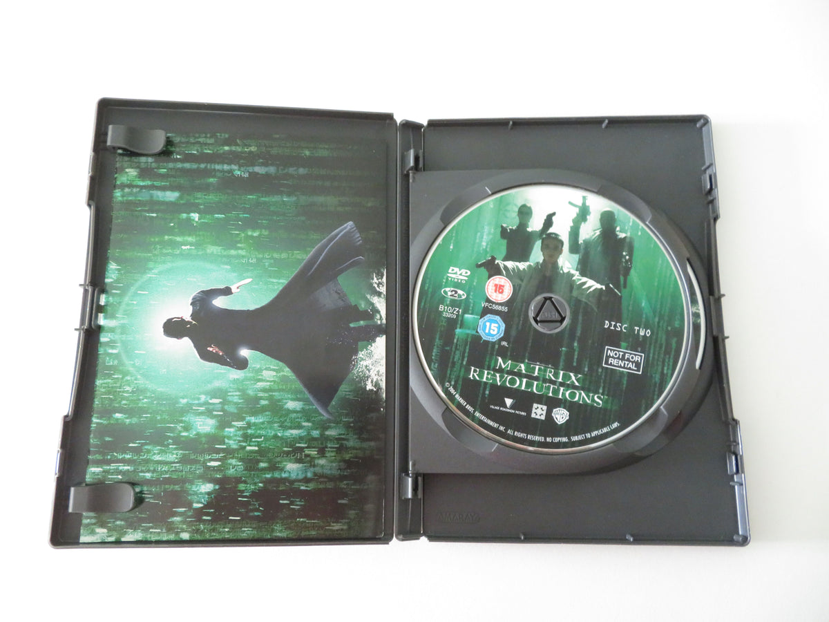 The Matrix Revolutions - 2 disc set (DVD) Keanu Reeves 2003 Region 2