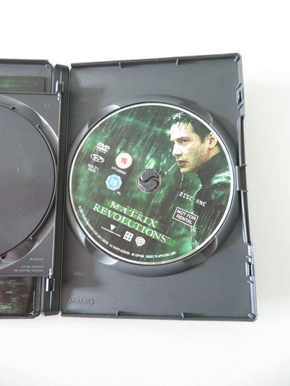 The Matrix Revolutions - 2 disc set (DVD) Keanu Reeves 2003 Region 2