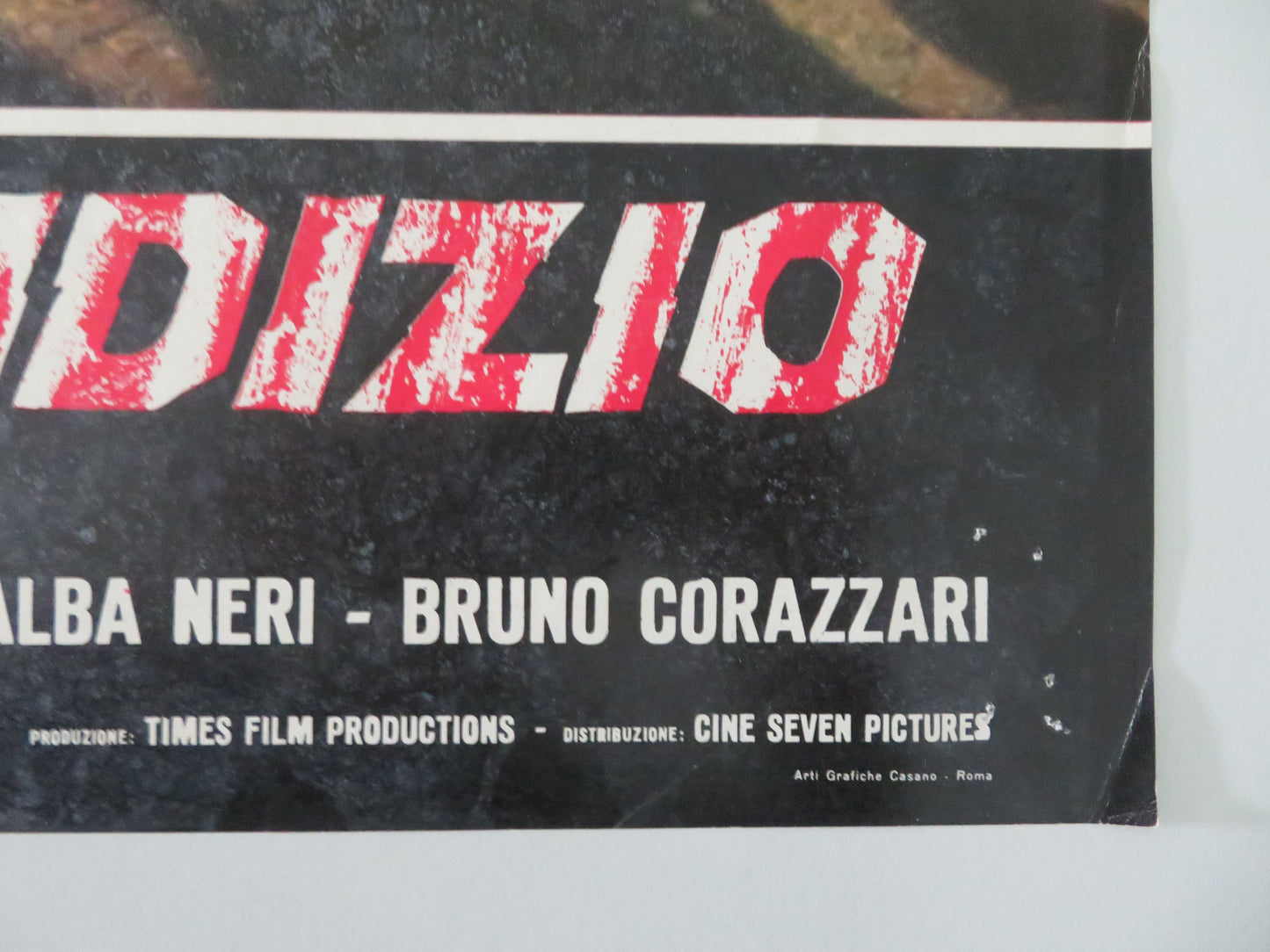 Doomsday - B Italian Fotobusta Poster Ty Hardin Rossano Brazzi 1971