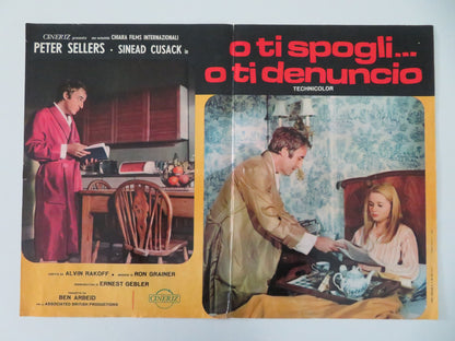 Hoffman - B Italian Fotobusta Poster Sellers Cusack 1970