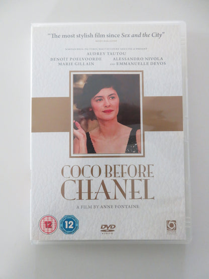 Coco Before Chanel - B (DVD) Audrey Tautou Benoît Poelvoorde 2009 Region 2