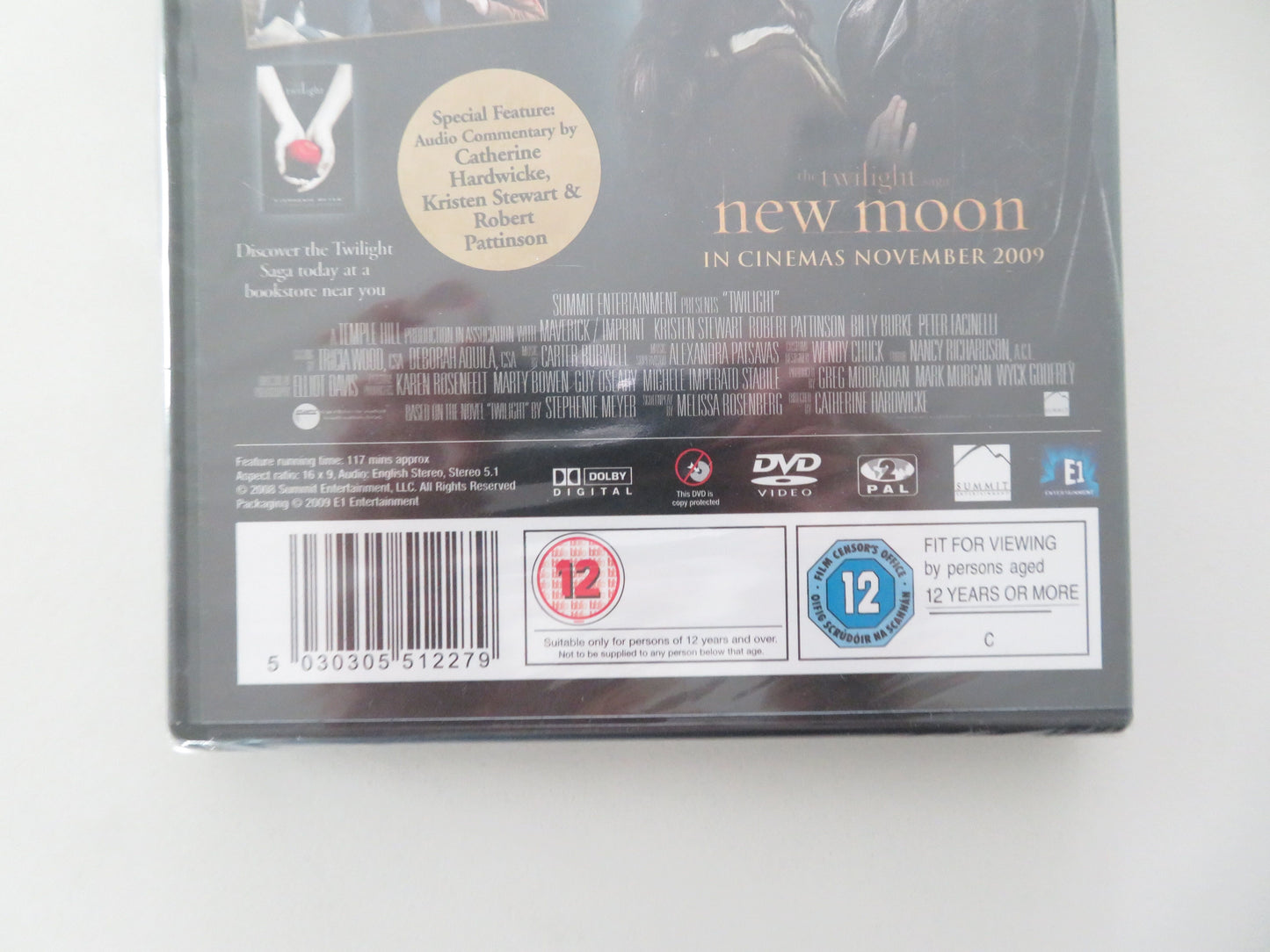 Twilight (DVD) Kristen Stewart Robert Pattinson 2008 Region 2