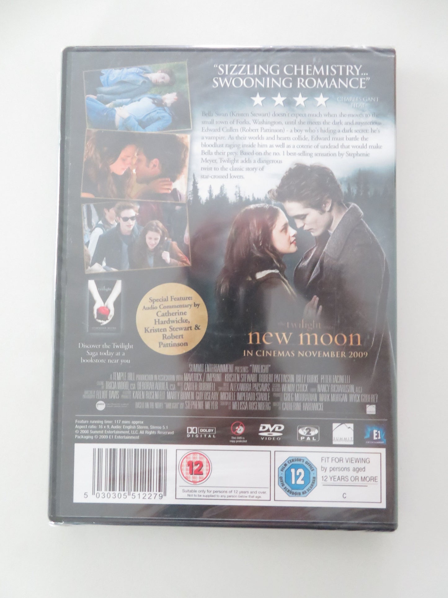 Twilight (DVD) Kristen Stewart Robert Pattinson 2008 Region 2