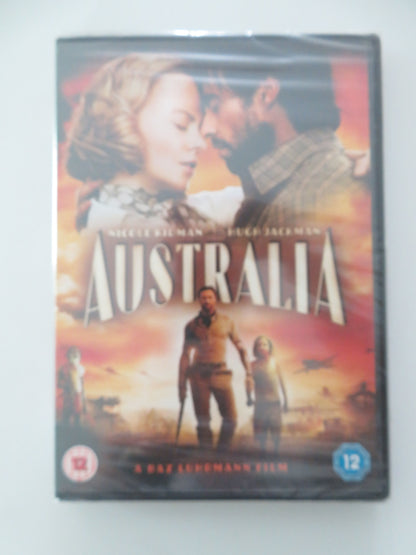 Australia (DVD) Nicole Kidman Hugh Jackman Shea Adams 2008 Region 2