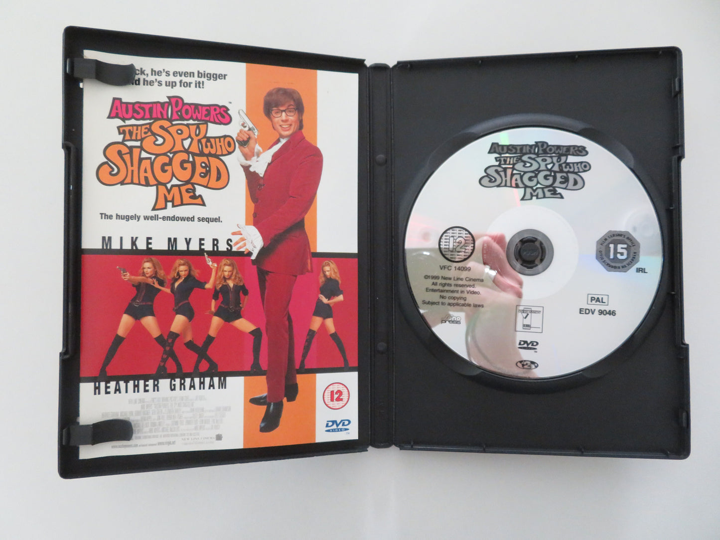 Austin Powers: The Spy Who Shagged Me (DVD) Mike Myers 1999 Region 2