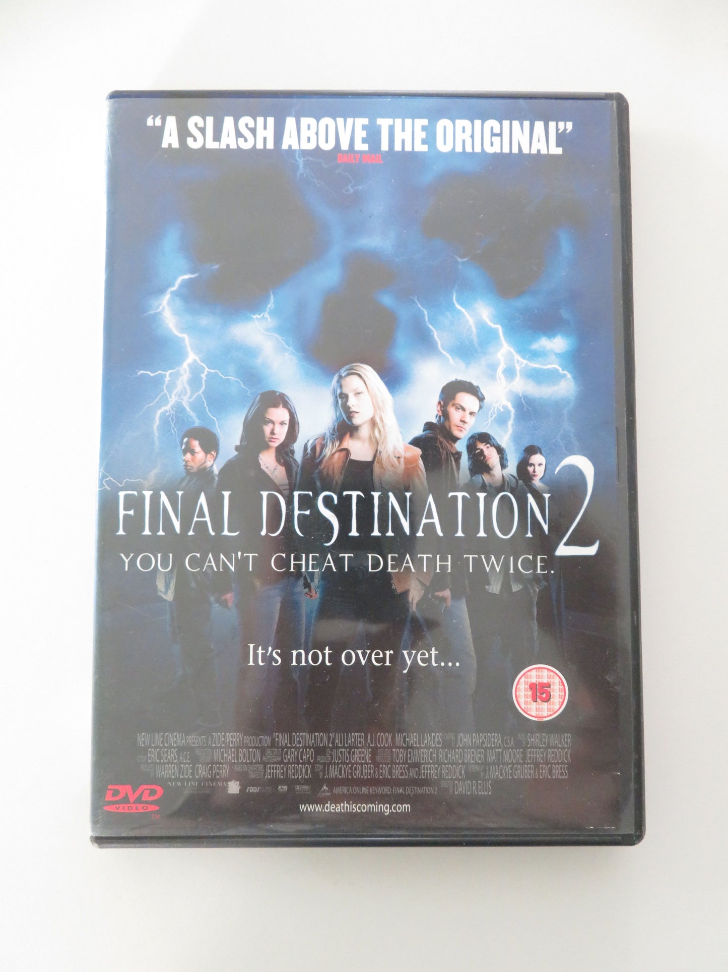 Final Destination 2 (DVD) A.J. Cook Ali Larter 2003 Region 2