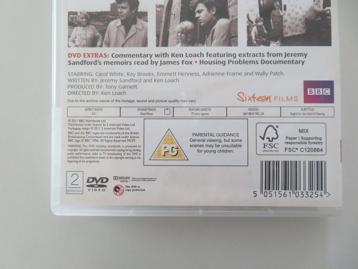 Cathy Come Home (DVD) Carol White Ray Brooks Wally Patch 1966 Region 2, 4