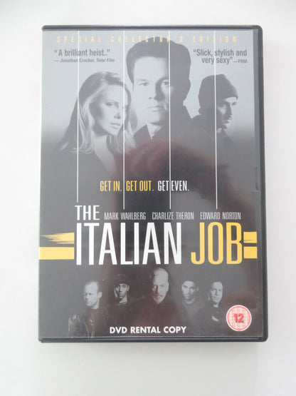 The Italian Job - B (DVD) Mark Wahlberg Charlize Theron 2003 Region 2