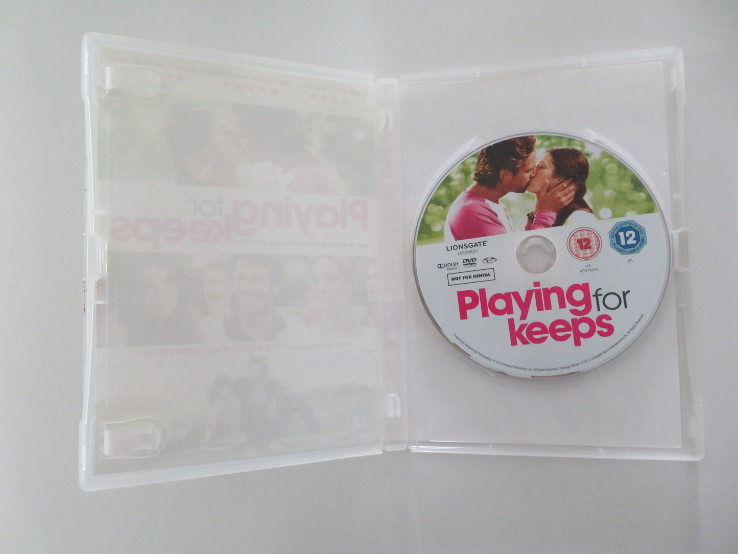 Playing for Keeps (DVD) Gerard Butler Jessica Biel 2012 Region 2