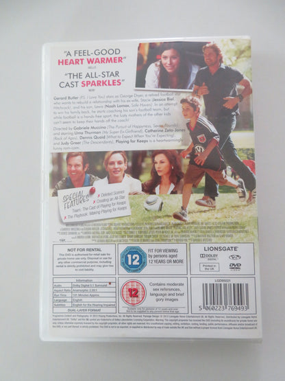 Playing for Keeps (DVD) Gerard Butler Jessica Biel 2012 Region 2