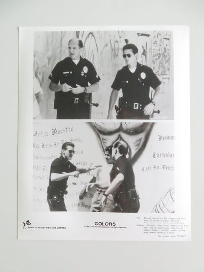 Colors - B Movie Still Photo Lot Of 7 Sean Penn Robert Duvall 1988