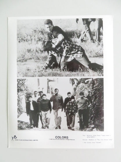 Colors - B Movie Still Photo Lot Of 7 Sean Penn Robert Duvall 1988