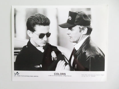 Colors - B Movie Still Photo Lot Of 7 Sean Penn Robert Duvall 1988