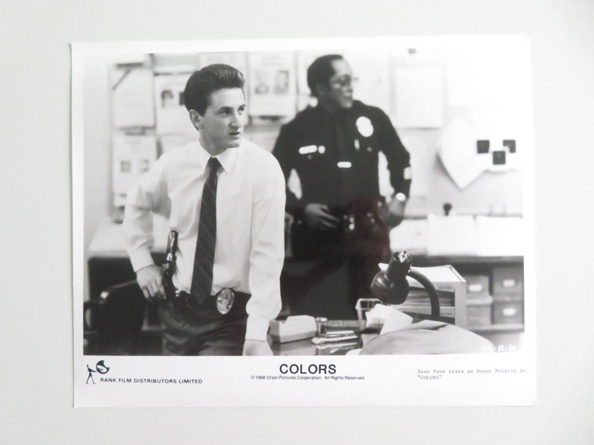 Colors - B Movie Still Photo Lot Of 7 Sean Penn Robert Duvall 1988