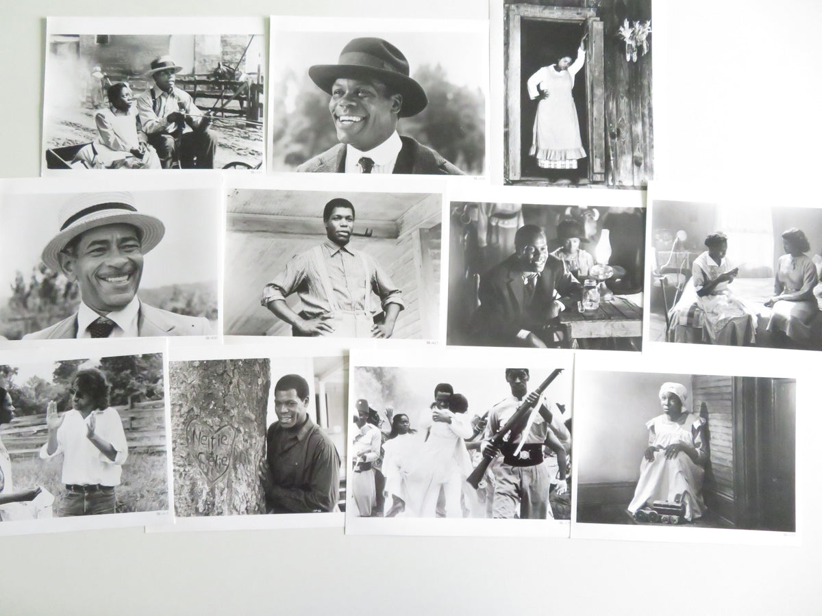 The Color Purple - B Movie Still Photo Lot Of 11 Danny Glover W. Goldberg 1985