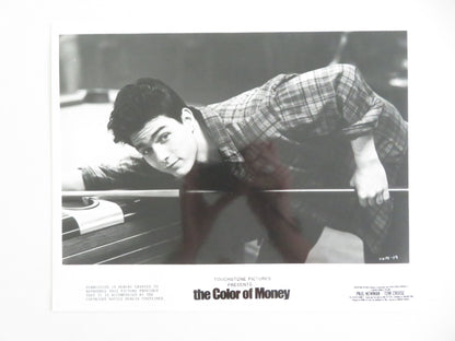 The Color of Money - B Movie Still Photo Lot Of 8 Paul Newman Tom Cruise 1986