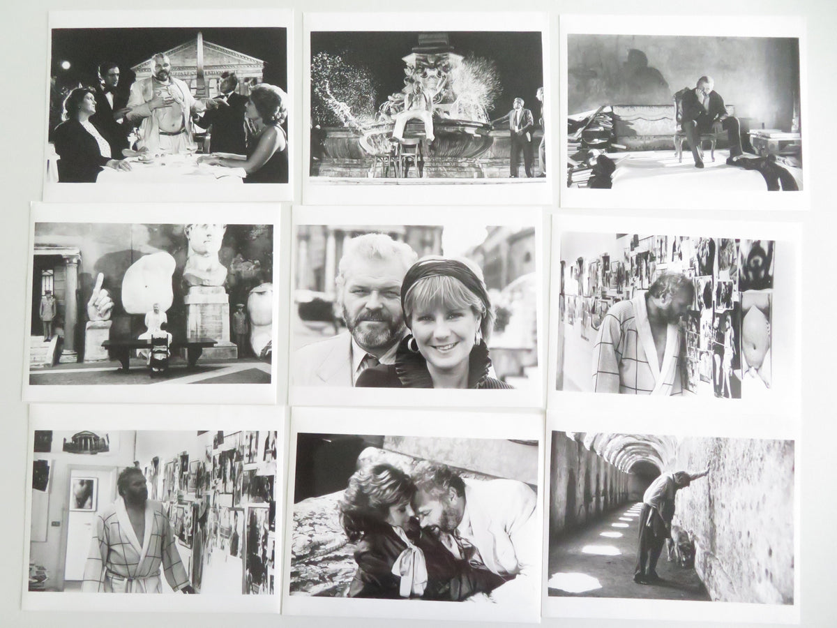 The Belly of an Architect - B Movie Still Photo Lot Of 9 Brian Dennehy 1987