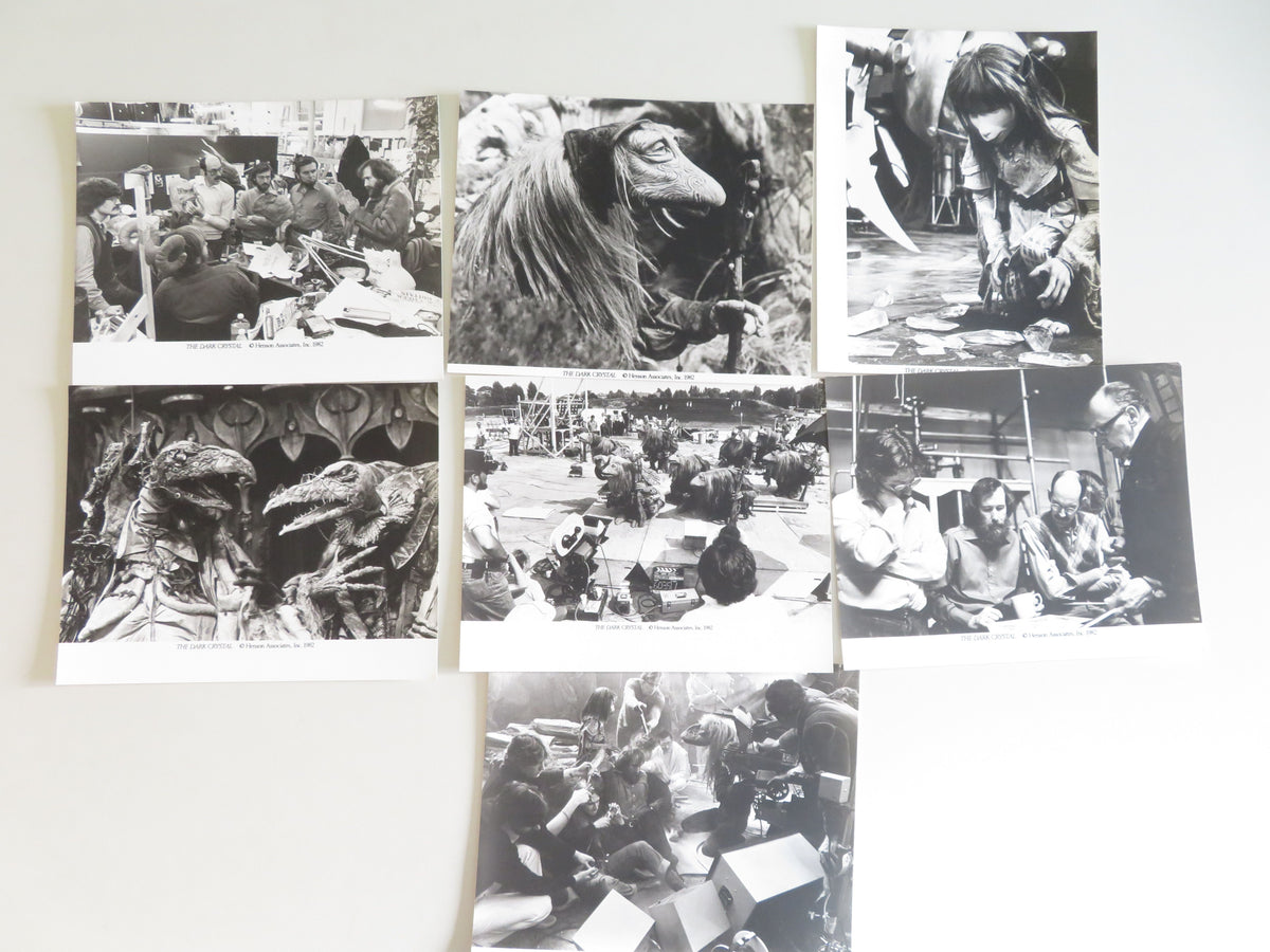 The Dark Crystal - E Movie Still Photo Lot Of 7 Jim Henson Frank Oz 1982
