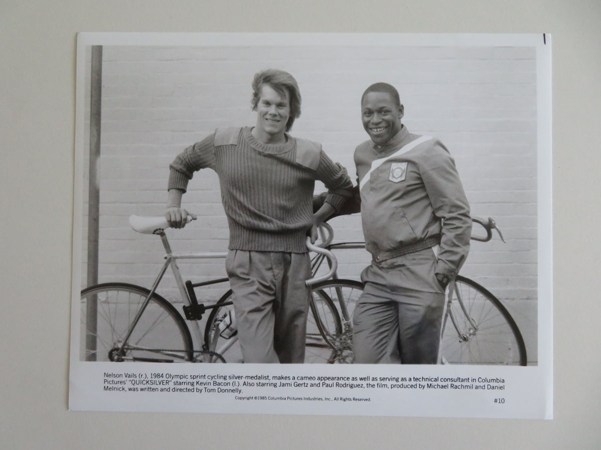 Quicksilver Movie Still Photo Lot Of 2 Kevin Bacon Jami Gertz P. Rodriguez 1985