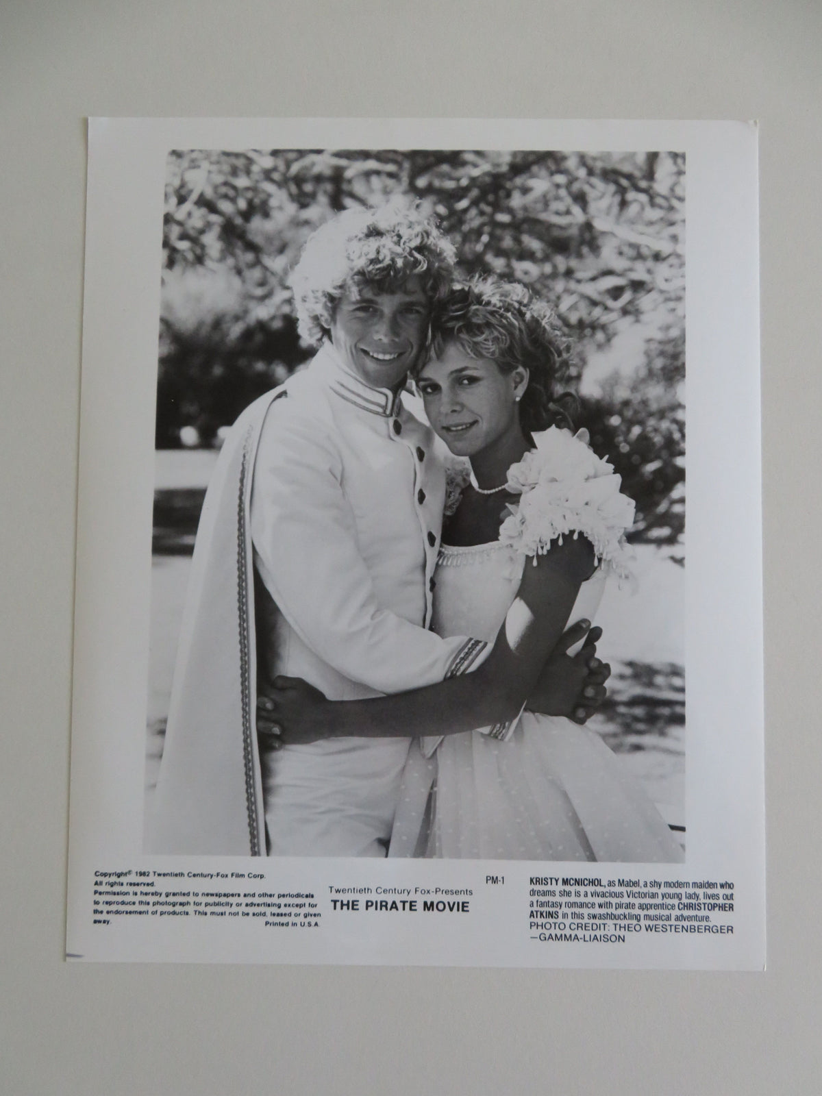 The Pirate Movie Movie Still Photo Lot Of 3 Kristy McNichol C. Atkins 1982