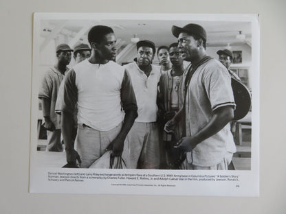 A Soldier's Story Movie Still Photo Lot Of 4 Denzel Washington Larry Riley 1984