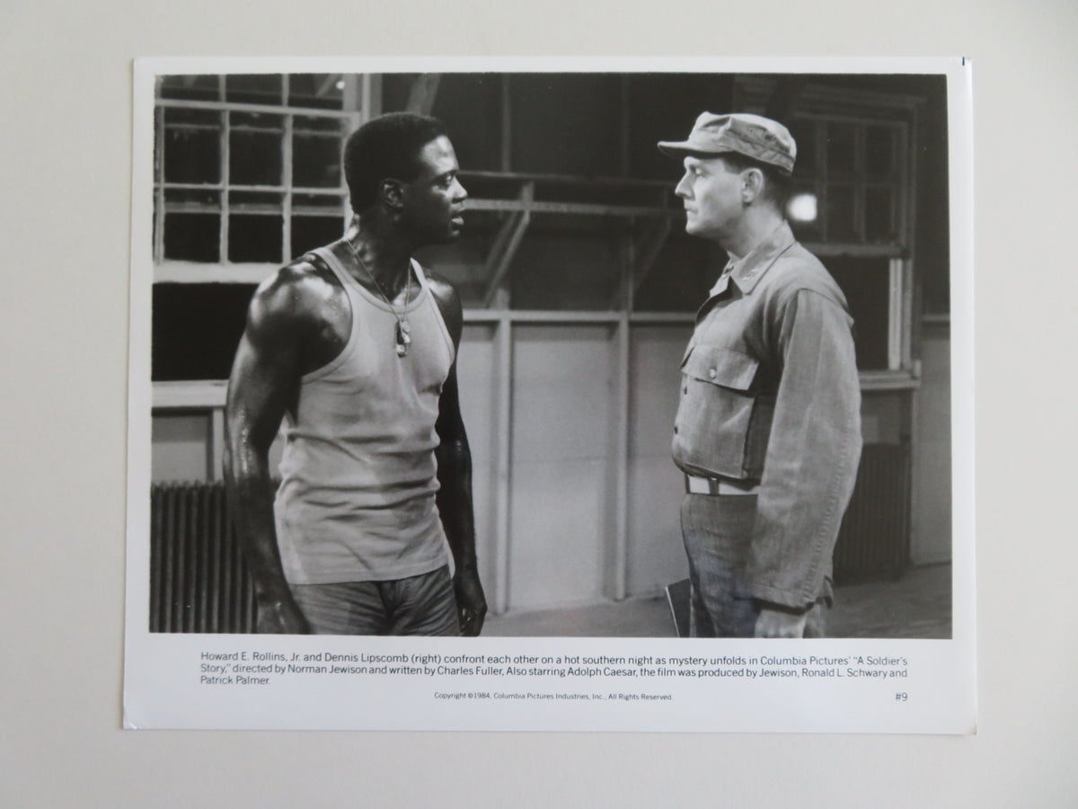 A Soldier's Story Movie Still Photo Lot Of 4 Denzel Washington Larry Riley 1984