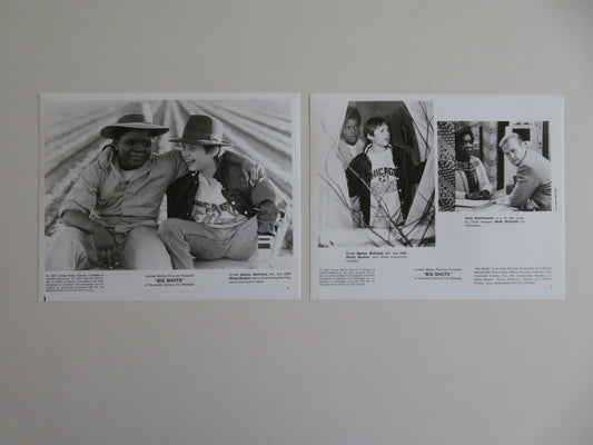 Big Shots Movie Still Photo Lot Of 2 Ricky Busker Darius McCrary 1987