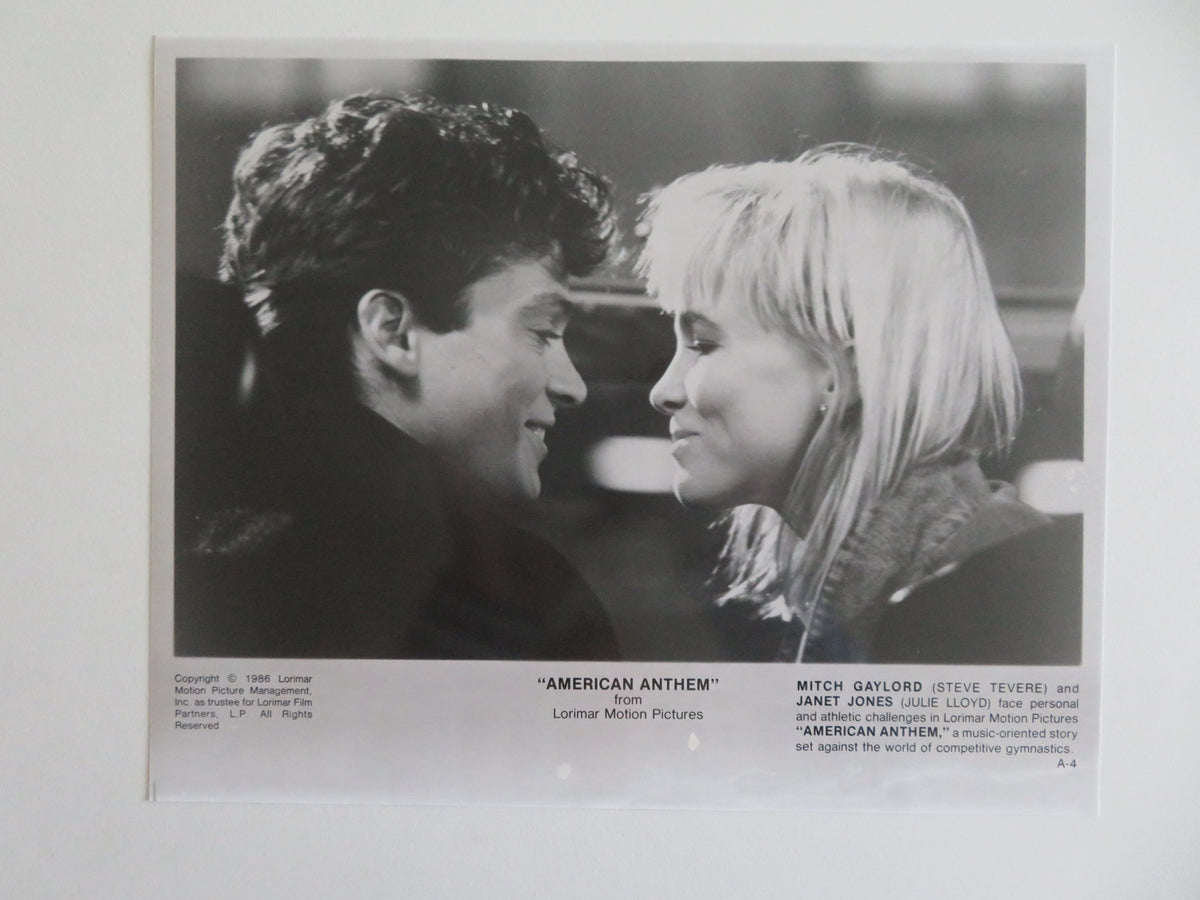 American Anthem Movie Still Photo Lot Of 2 Mitchell Gaylord Janet Jones 1986