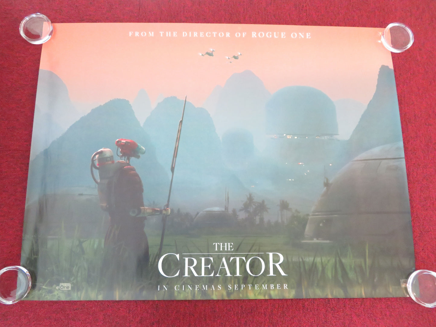 The Creator UK Quad Rolled Poster John David Washington 2023