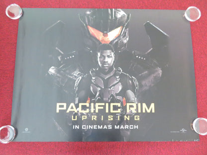 Pacific Rim: Uprising UK Quad Rolled Poster John Boyega Scott Eastwood 2018