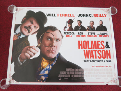 Holmes & Watson UK Quad Rolled Poster Will Ferrell John C. Reilly 2018