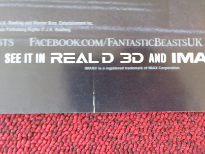 Fantastic Beasts and Where to Find Them UK Quad Rolled Poster E. Redmayne 2016