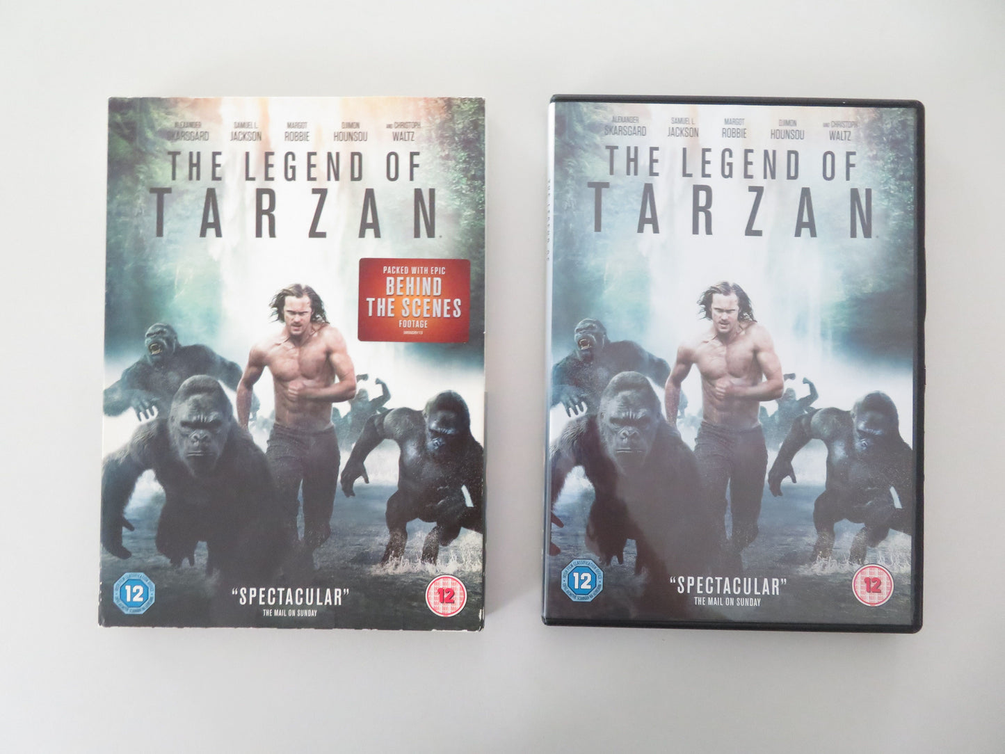 The Legend of Tarzan (DVD) Alexander Skarsgård Samuel L. Jackson 2016 Region 2