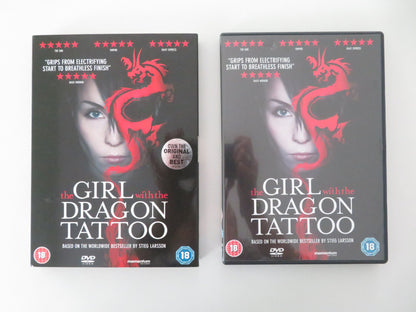 The Girl with the Dragon Tattoo - C (DVD) M. Nyqvist Noomi Rapace 2009 Region 2