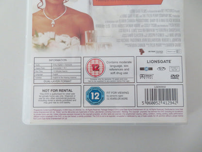 Diary of a Mad Black Woman (DVD) Kimberly Elise Tyler Perry 2005 Region 2
