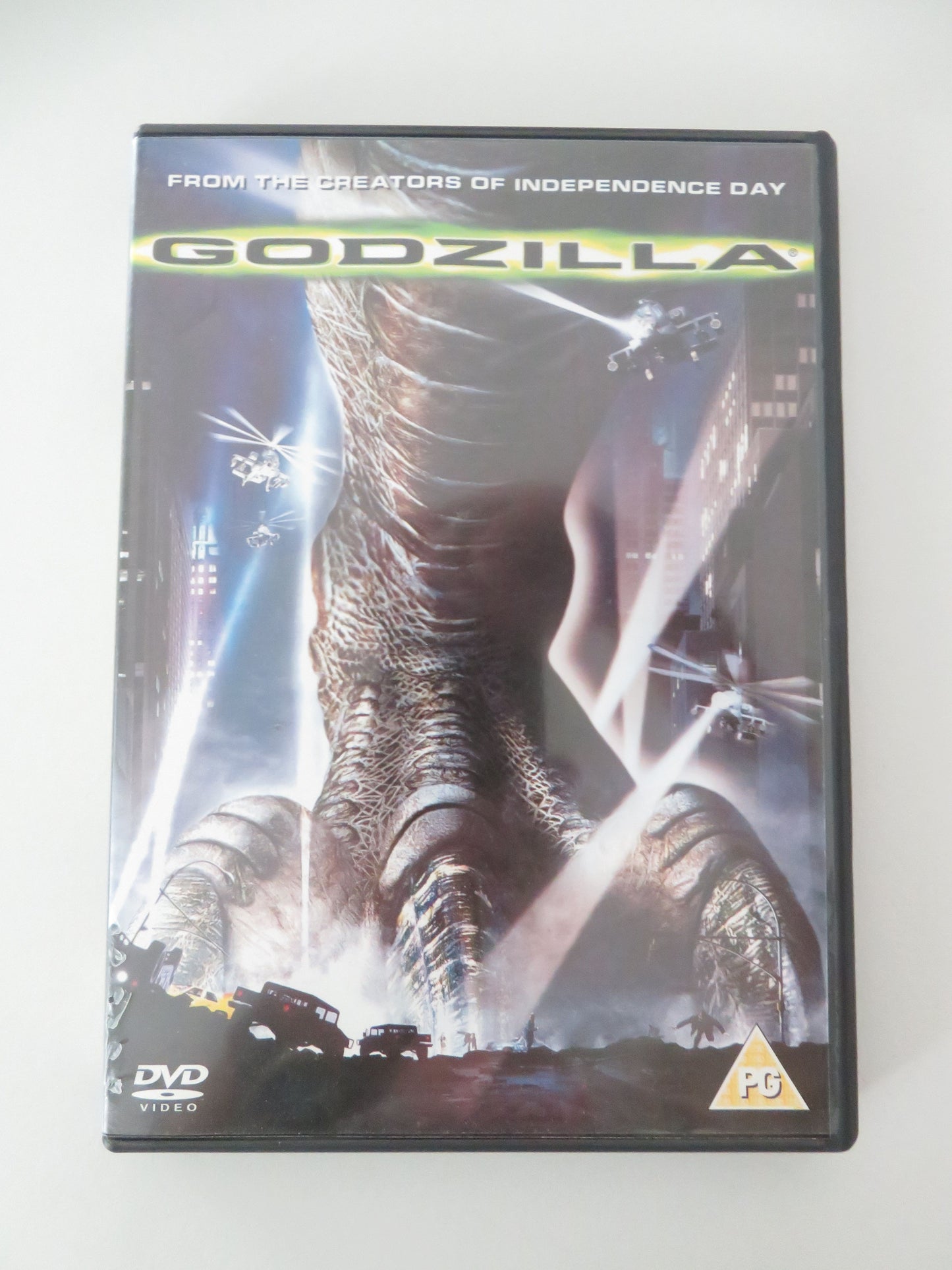 Godzilla (DVD) Matthew Broderick Jean Reno Maria Pitillo 1998 Region 2